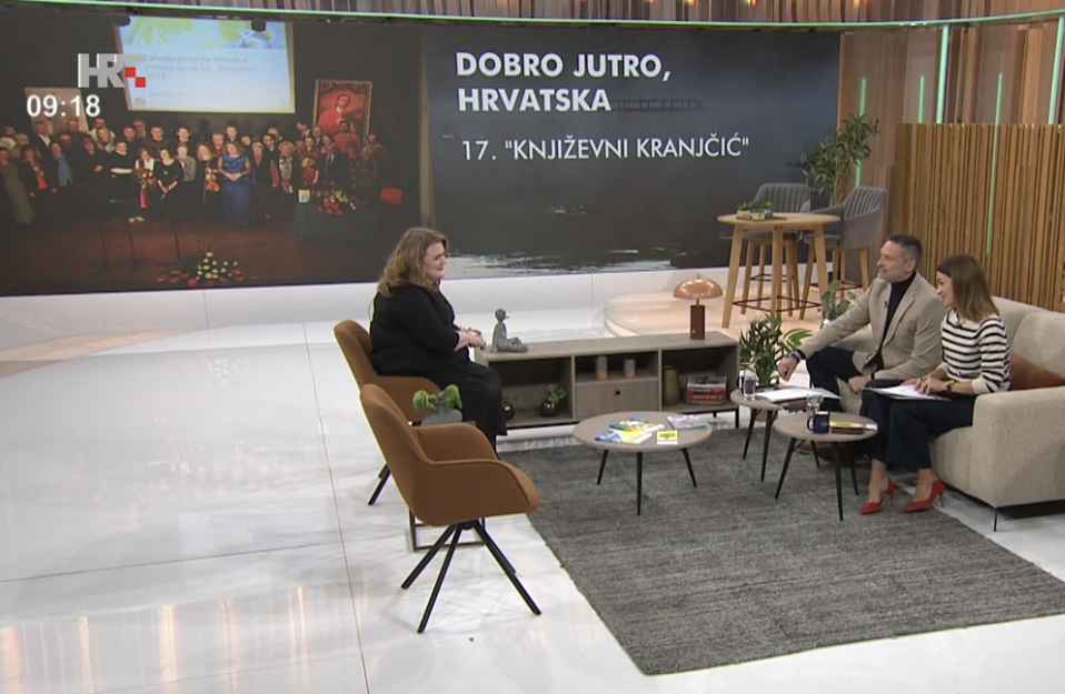 17. „Književni Kranjčić” najavljen na „Dobro jutro, Hrvatska”